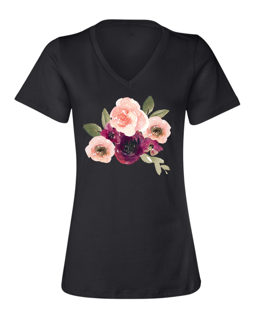 RAD Watercolor Floral T-Shirt