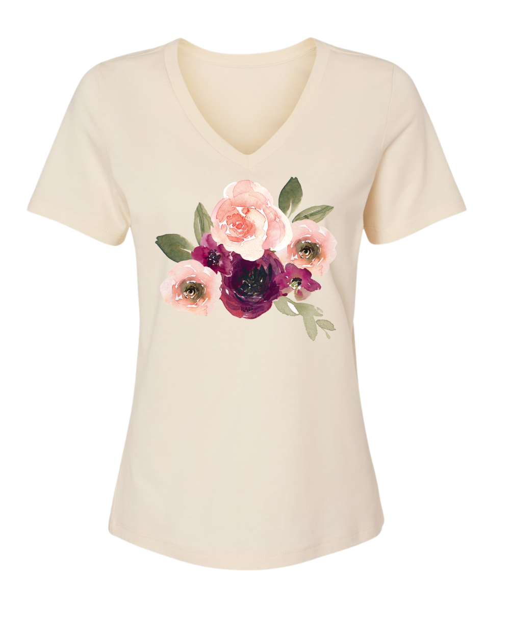 RAD Watercolor Floral T-Shirt