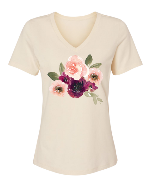 RAD Watercolor Floral T-Shirt