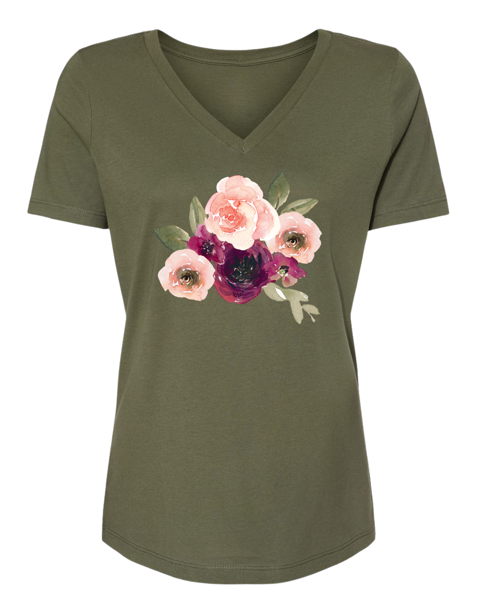 RAD Watercolor Floral T-Shirt
