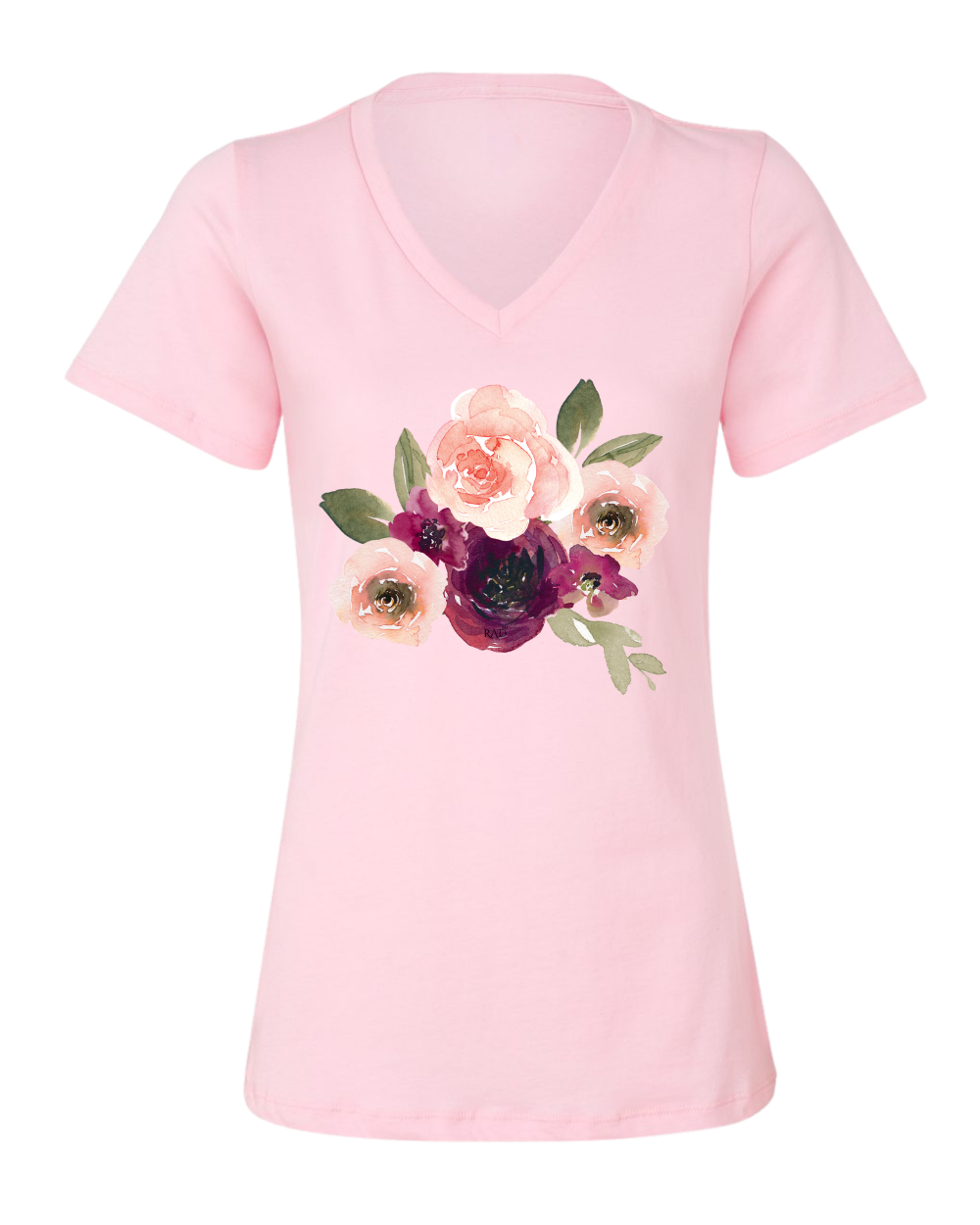 RAD Watercolor Floral T-Shirt