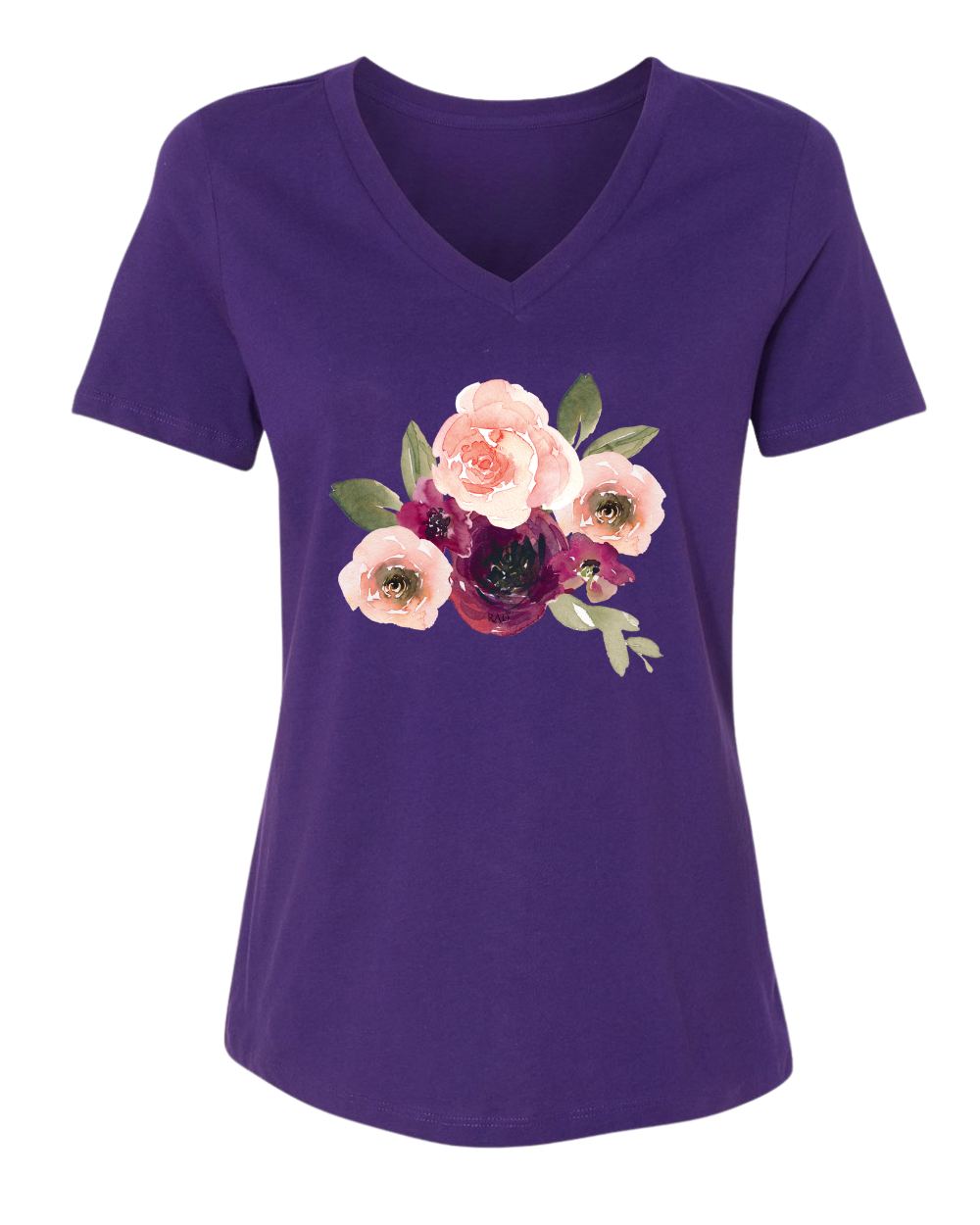 RAD Watercolor Floral T-Shirt