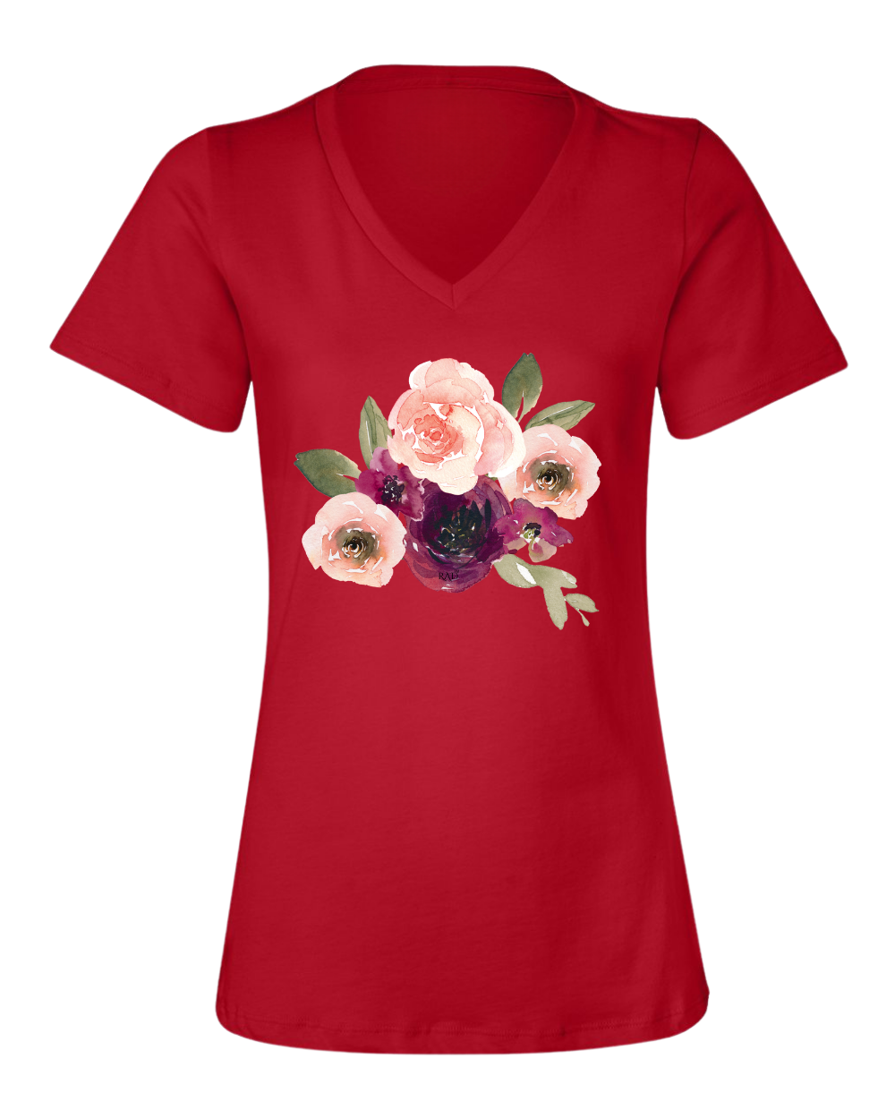 RAD Watercolor Floral T-Shirt