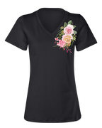 RAD Floral Rose Boutonniere T-shirt