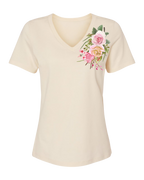 RAD Floral Rose Boutonniere T-shirt
