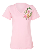 RAD Floral Rose Boutonniere T-shirt