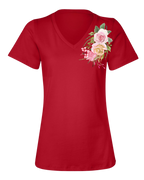 RAD Floral Rose Boutonniere T-shirt