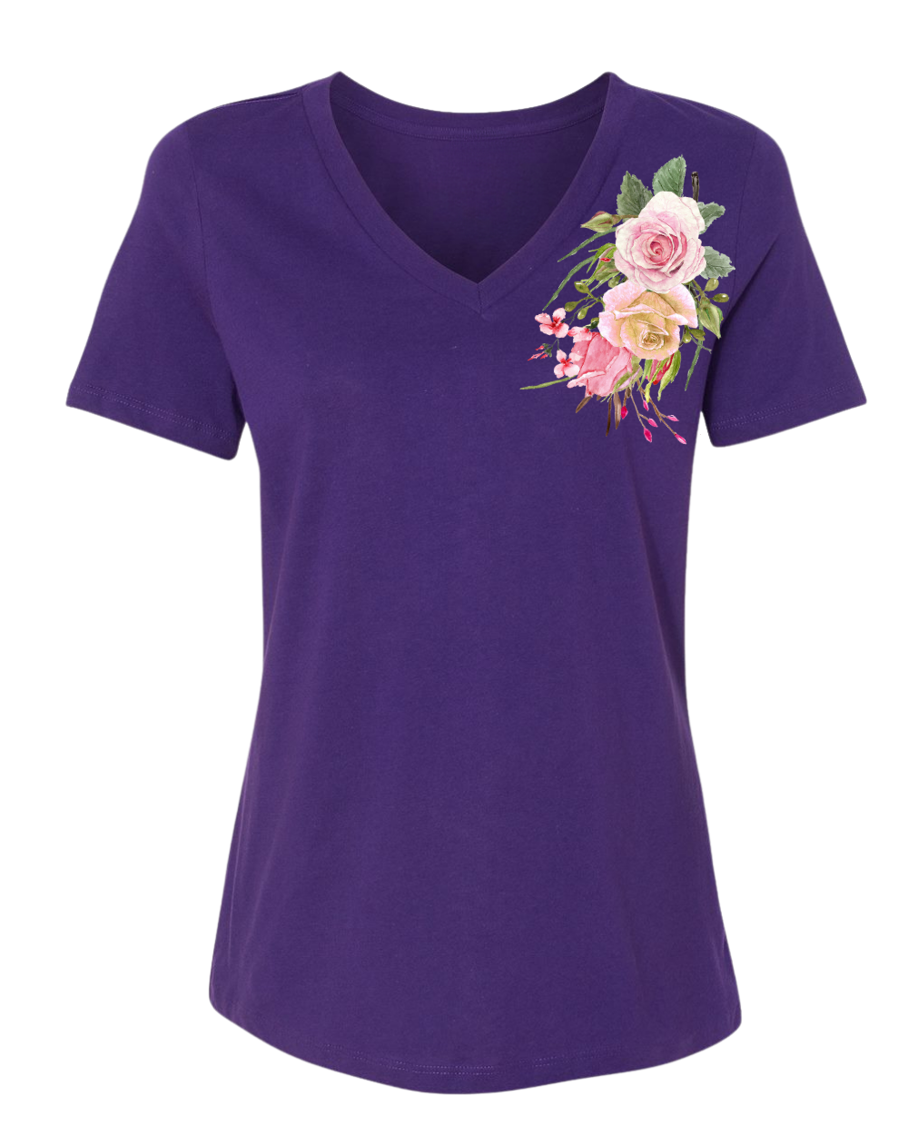 RAD Floral Rose Boutonniere T-shirt