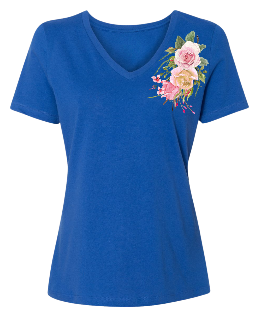 RAD Floral Rose Boutonniere T-shirt