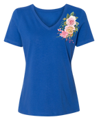 RAD Floral Rose Boutonniere T-shirt