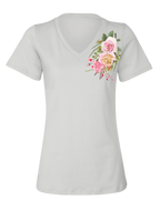 RAD Floral Rose Boutonniere T-shirt